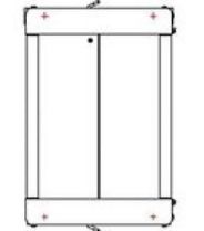 Heavy Duty Tray Options Diagram.